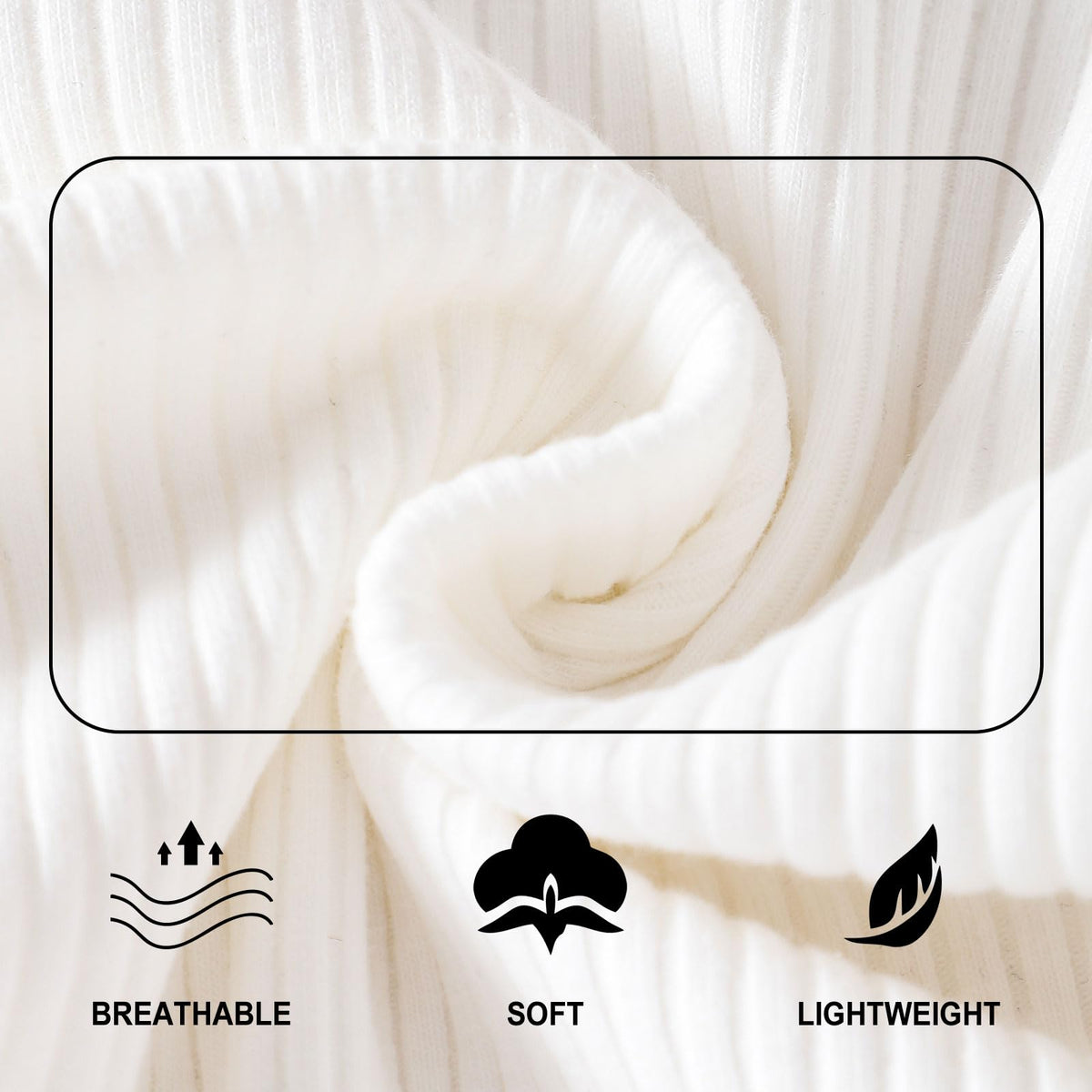 Baby Girl Bodysuit 2 Pack, Long Sleeve Ribbed Knitted Onsies Ruffle Collar and Flutter Sleeve Fall Winter