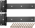 12in T-Strap Gate Hinges, 180°Open Heavy Duty Tee Hinge