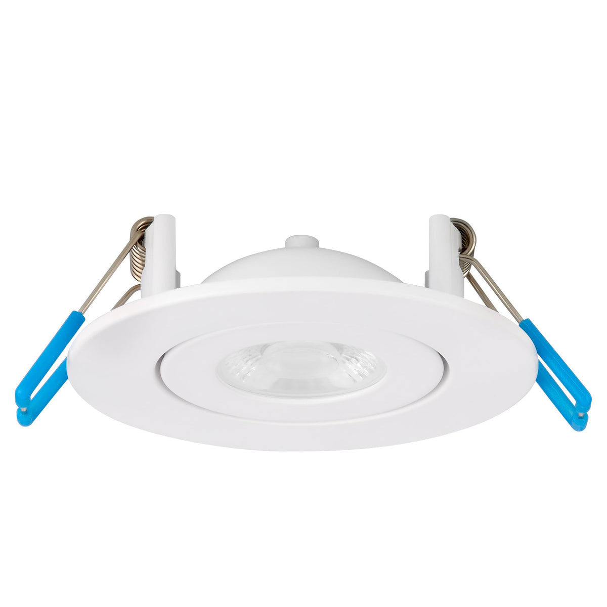 2" White Rotatable LED Floating Gimbal Downlight, 400 Lumens 5 CCT