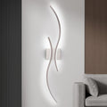 Modern Led Wall Light, 39inch Brushed Nickel Indoor Led Wall Sconce Lighting Hallway Bedroom Bedside Wall Lamp