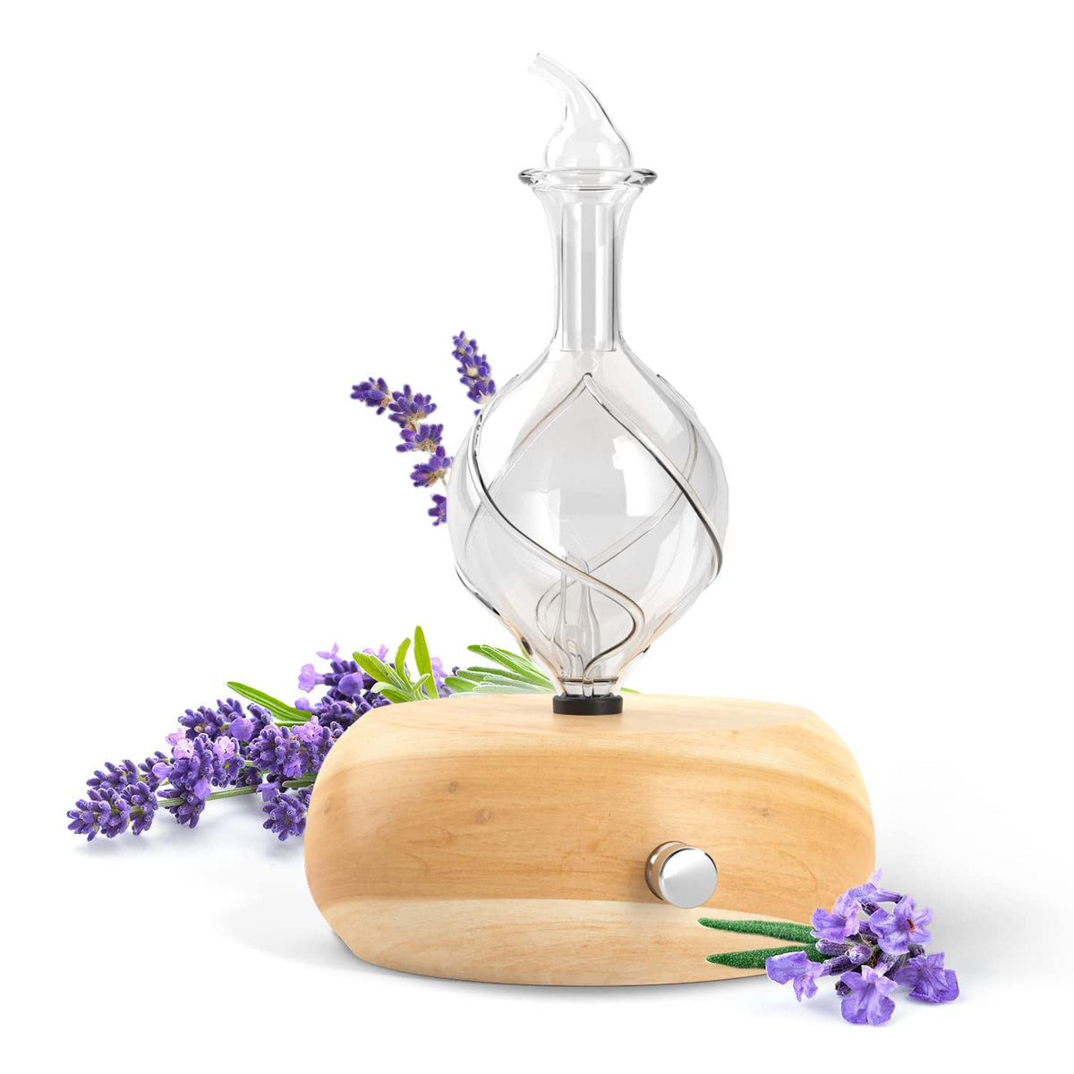 Radiance Nebulizing Diffuser for Pure Essential Oil/Aromatherapy, Premium Home & Professional Use, No Heat, No Water
