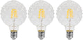 LED Vintage Edison Bulb, Dimmable, G30 G95 4W (40W Equivalent), LED Filament Bulb, 350 Lumen, 2200K (Warm White)