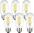 T45 E26 Led Bulb 60 watt,Edison Bulbs,Neutral White 4000K,Clear