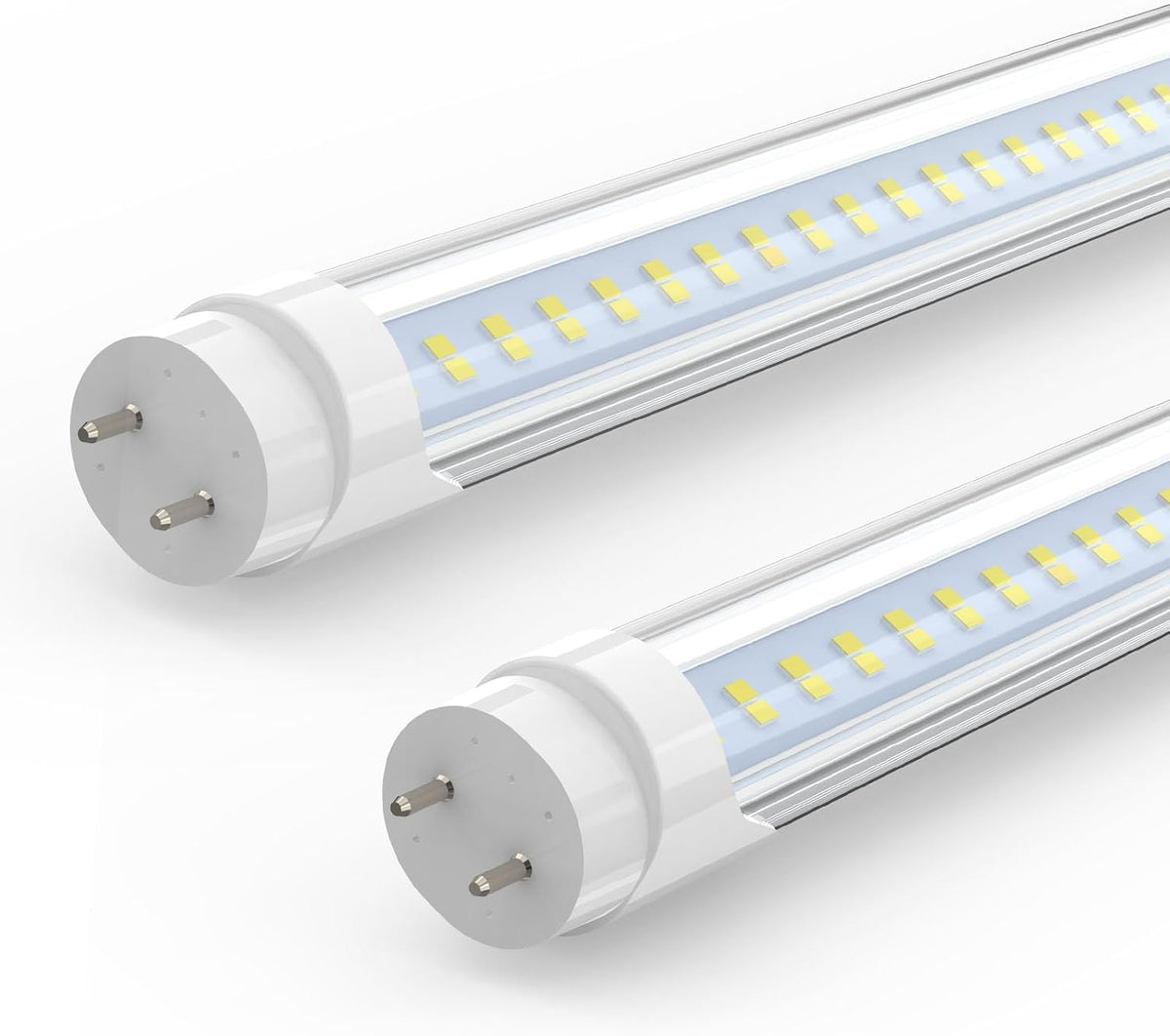 4FT LED T8 Type A+B Tube Lights, 28W(80W Equivalent), 4060LM, 6500K