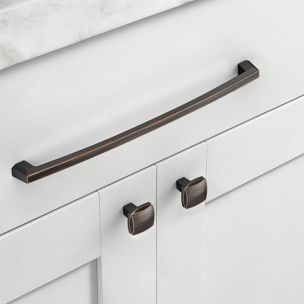 6 Pack 10 inch Oil Rubbed Bronze Kitchen Cabinet Handles