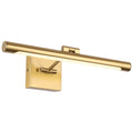 LED Picture Light Fixtures 16.54 Inches, Modern Metal Artwork Wall Lamps with Single Swing Arm, 7W (50W Eqv.)