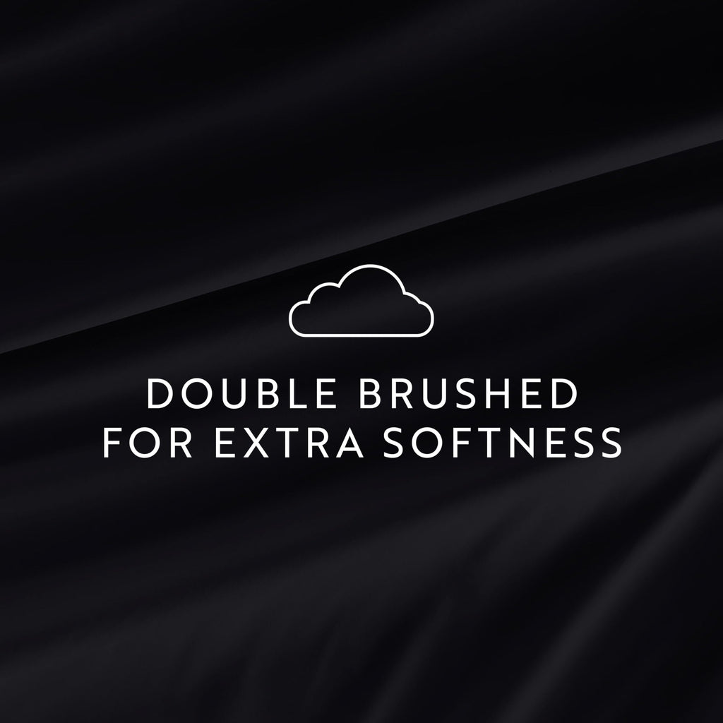 6 Piece Bed Sheet Set, Black