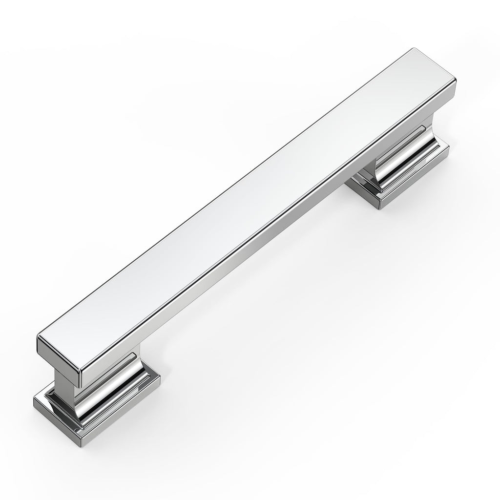 10 Pack Polished Nickel Cabinet Pulls 3.75"