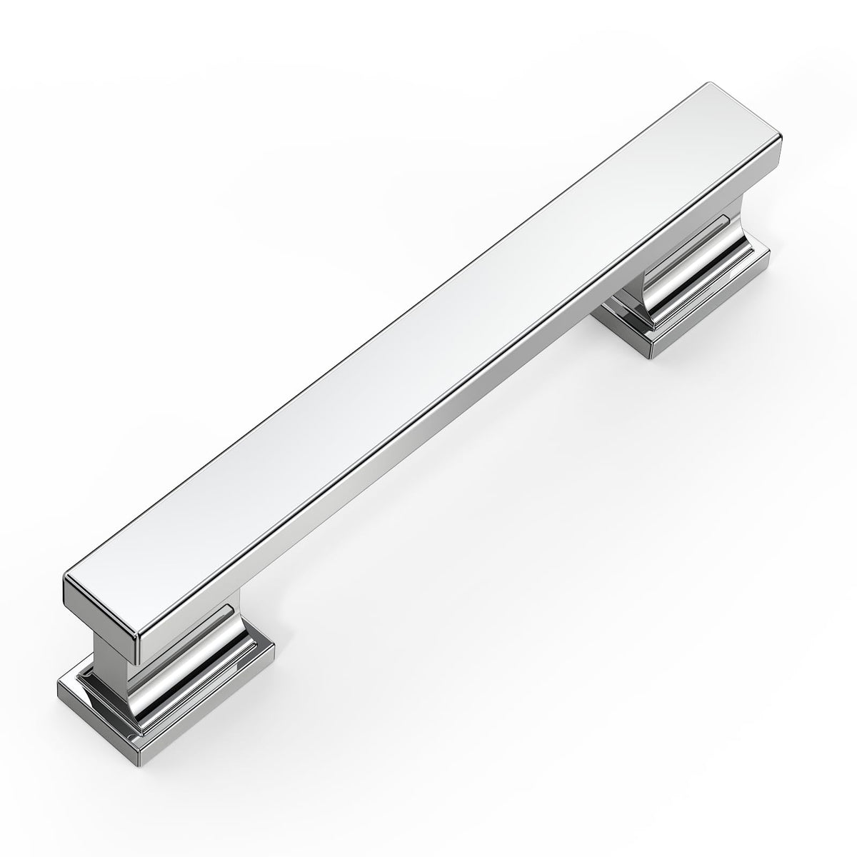 10 Pack Polished Nickel Cabinet Pulls 3.75"