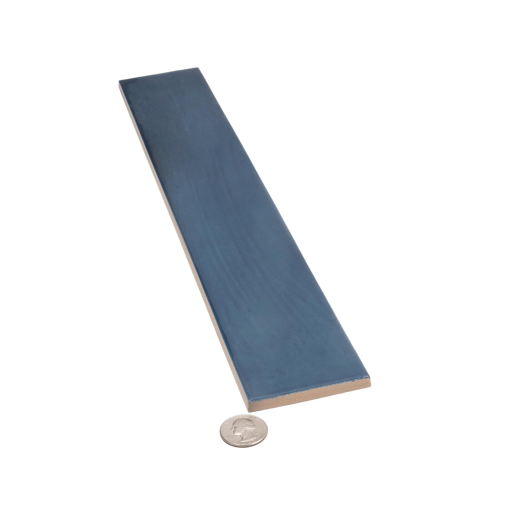 Subway Ceramic Tile Navy Blue 2.56x15.75 Glossy 10.76 sq ft/case 38-Pack