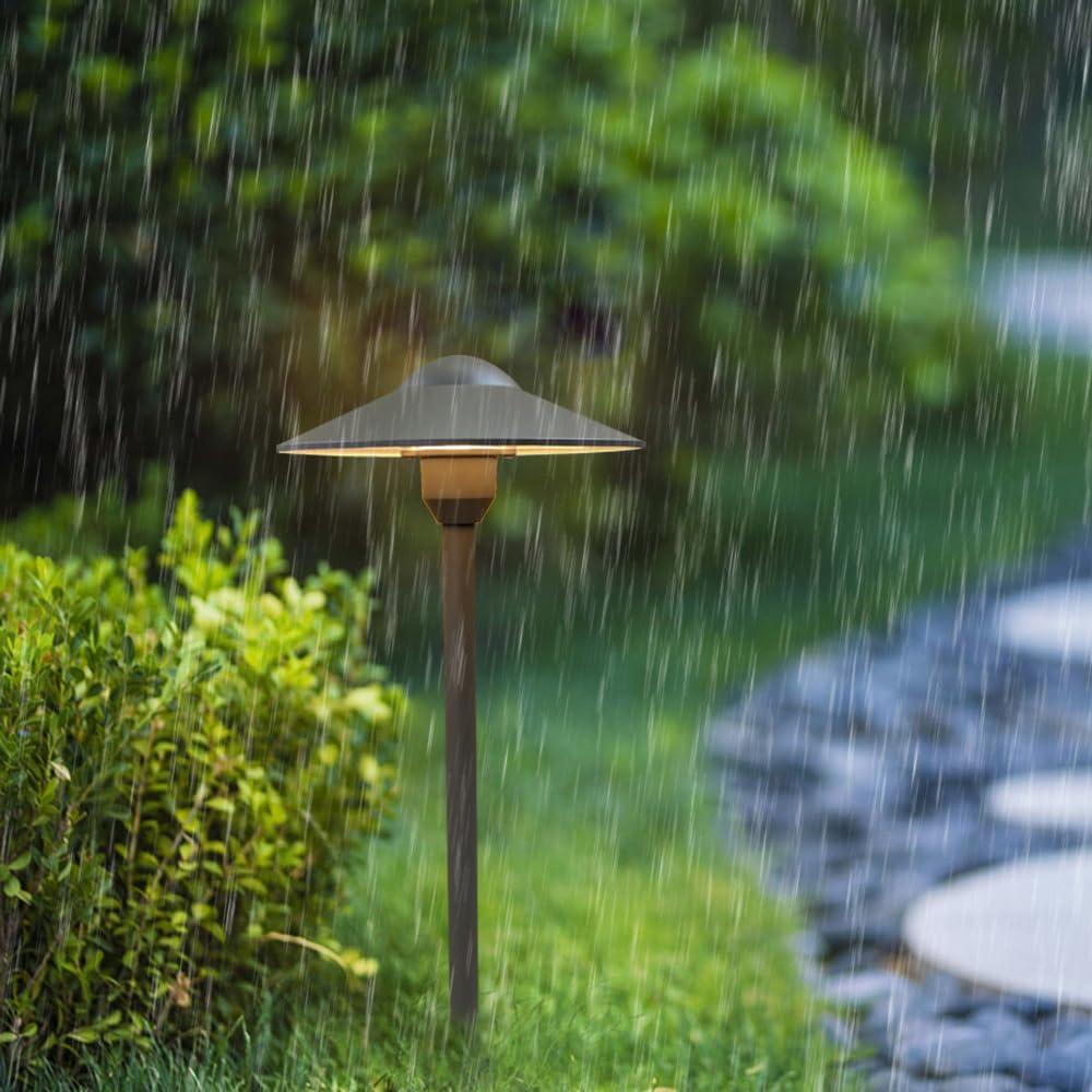 Low Voltage Path Lighting Cast Aluminum Construction Outdoor