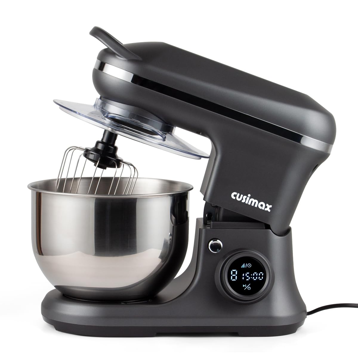 Stand Mixer, Electric Food Mixer with Digital Switch Control, 650W