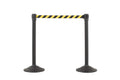 Sentry Stanchion - 6.5' Retractable Chevron Belt (2-Pack)