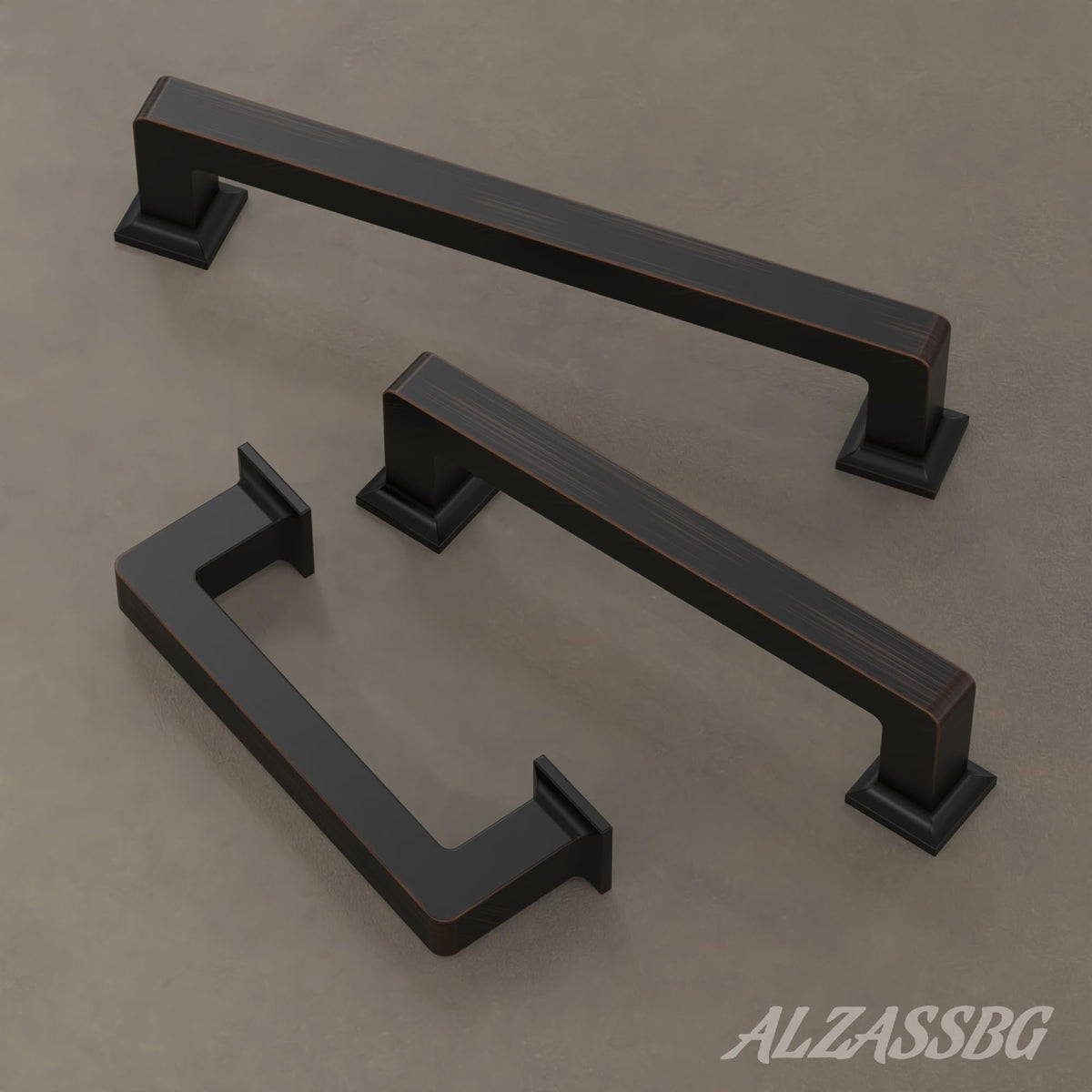11-1/3" Oil Rubbed Bronze Cabinet Pulls 6 Pack, AL3046ORB