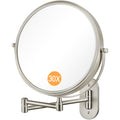 Wall Mounted Makeup Mirror, 8 Inch Double-Sided Magnifying Mirror