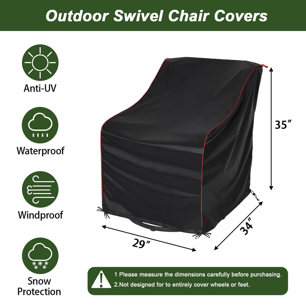 Outdoor Chair Covers & Patio Furniture Covers Waterproof