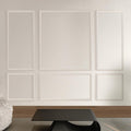 Pre-Cut Peel and Stick Wall Molding Kit Wainscoting Trim- Self Adhesive Premade Accent Panel Chair Rail for Interior