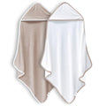 2 Pack Baby Bath Towel - Rayon Made from Bamboo, Ultra Soft Hooded Towels for Kids - X Large Size for 0-7 Yrs