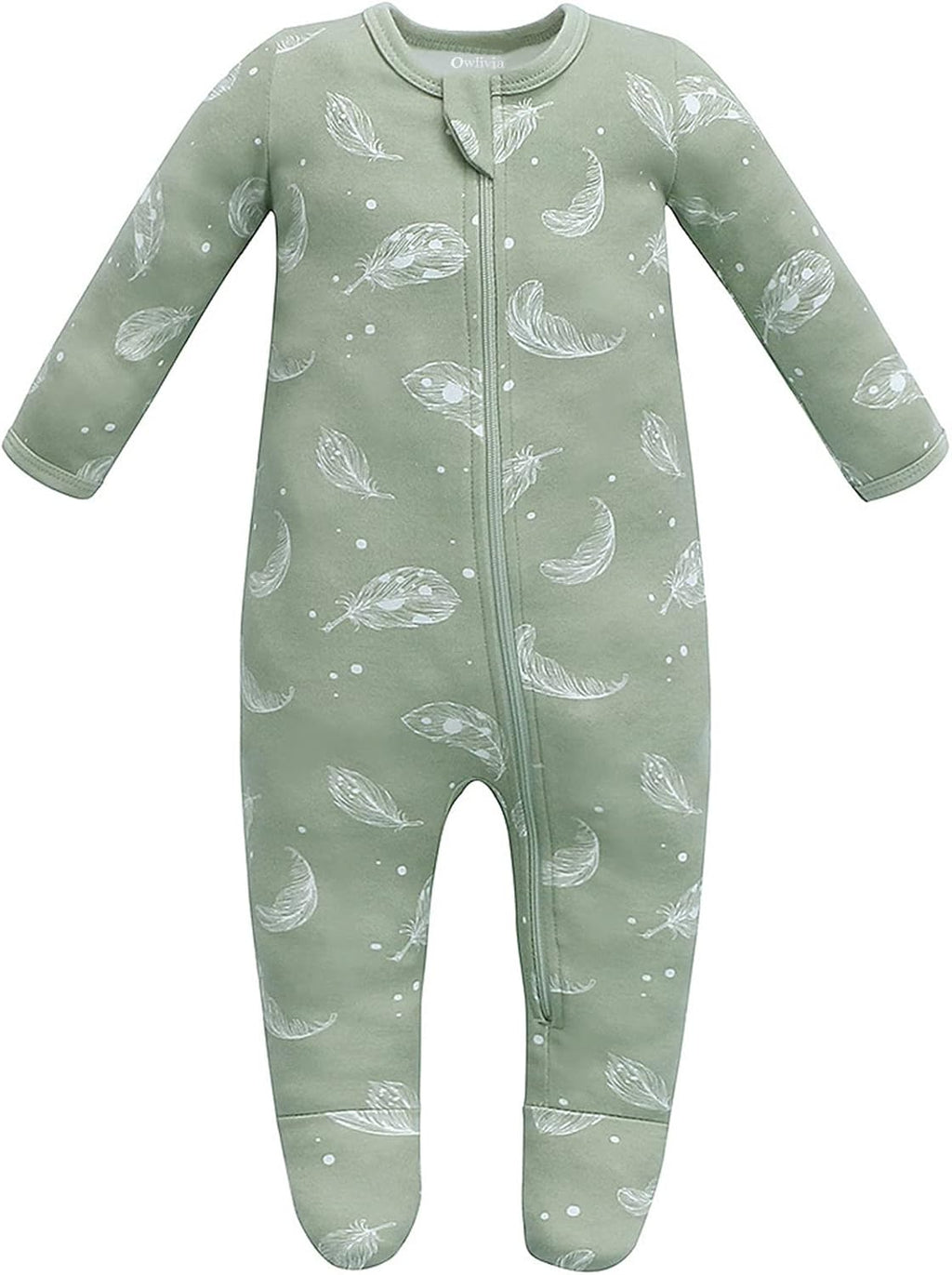 Organic Take Me Home Outfit Set, Newborn Baby Boy Girl Footed Pajama Hat and Muslin Blanket Gift Set,3 Pcs