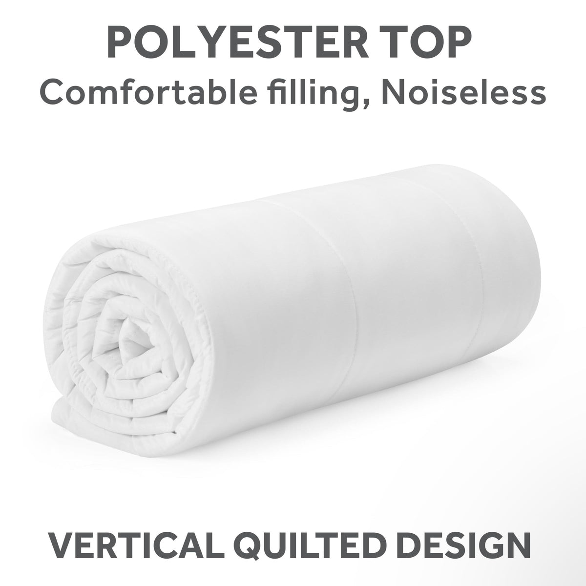 Restful Quilted Heated Mattress Pad, King 80 x 76