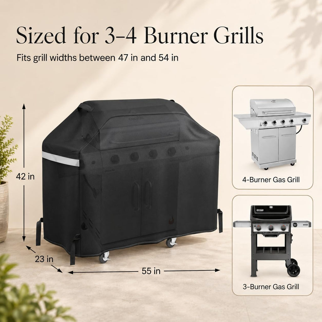Waterproof Grill Cover 55 Inch Grill