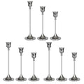 Candlestick Holders Silver, 9 Packs Taper Candle Holder for Candlesticks, Candle Sticks Holder Decor Decor