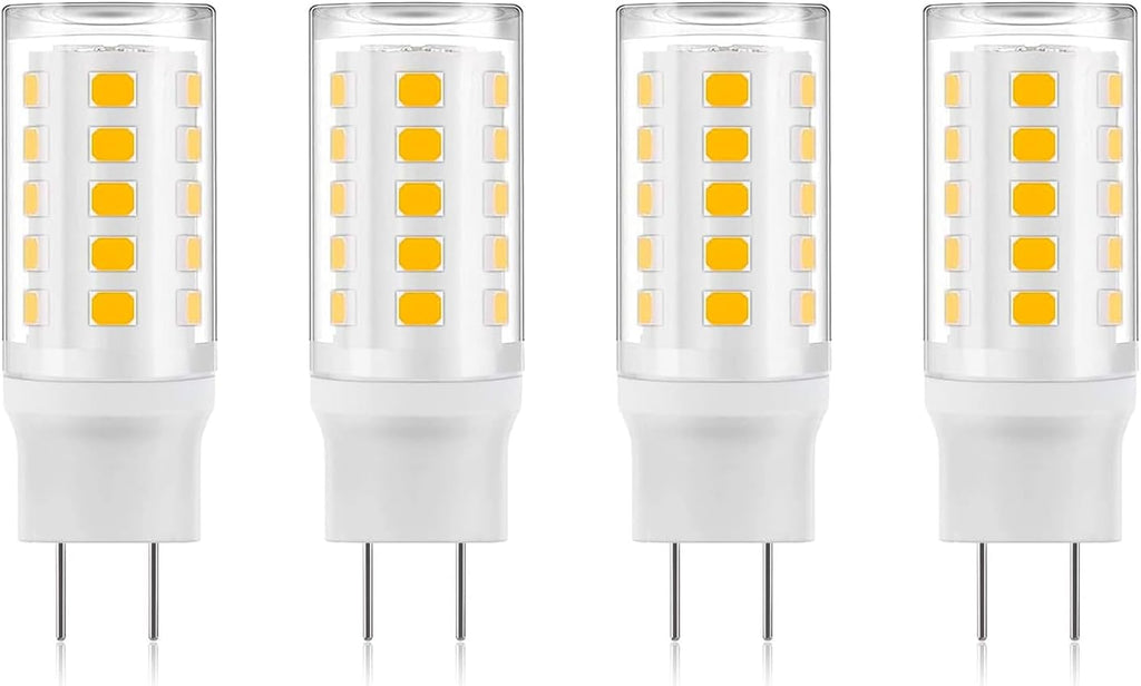 LED Bulbs 120V, 35W Q35/GY6.35/CL/120V Halogen Replacement, JC Type Bi-Pin Base Microwave Light, Under Cabinet