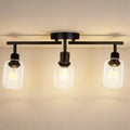Track Lighting Fixture Black, Ceiling Wall Mount Spotlights
