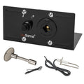 Fire Pit Gas Burner Spark Ignition Kit, Black