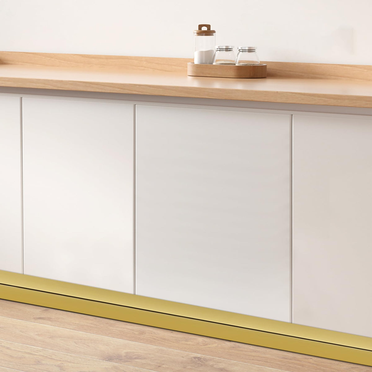 L-Shaped Corner Guards, Peel and Stick Molding Trim for Furniture Edge Bumper, Table Door Frame Protection and