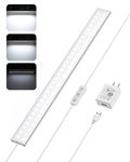 Under Cabinet LED Light Strip 16" Dimmable Kitchen Lamp