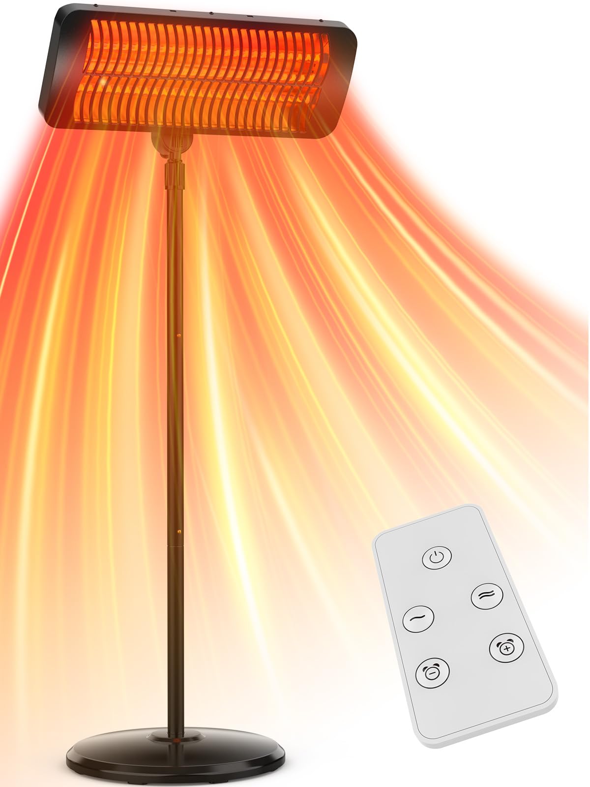 Outdoor Heater, 1500W Infrared Electric Patio Heaters