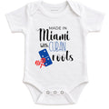 Made in Miami with Cuban Roots Baby Bodysuit | Free Cuba Baby Bodysuit (Newborn)