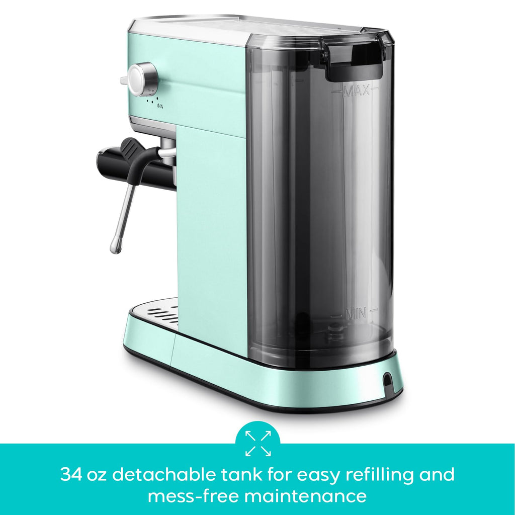 Espresso Machine, Small Coffee Maker with Steam Wand