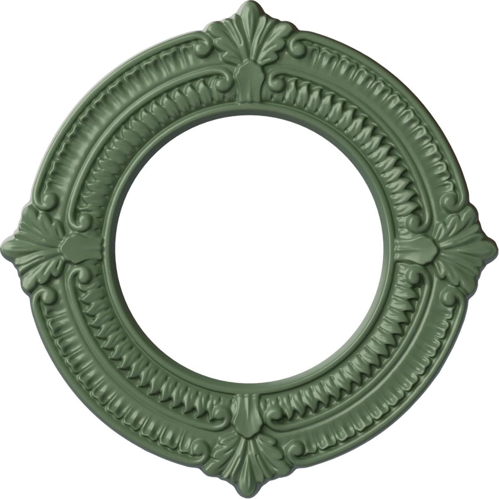 Benson Ceiling Medallion, Athenian Green