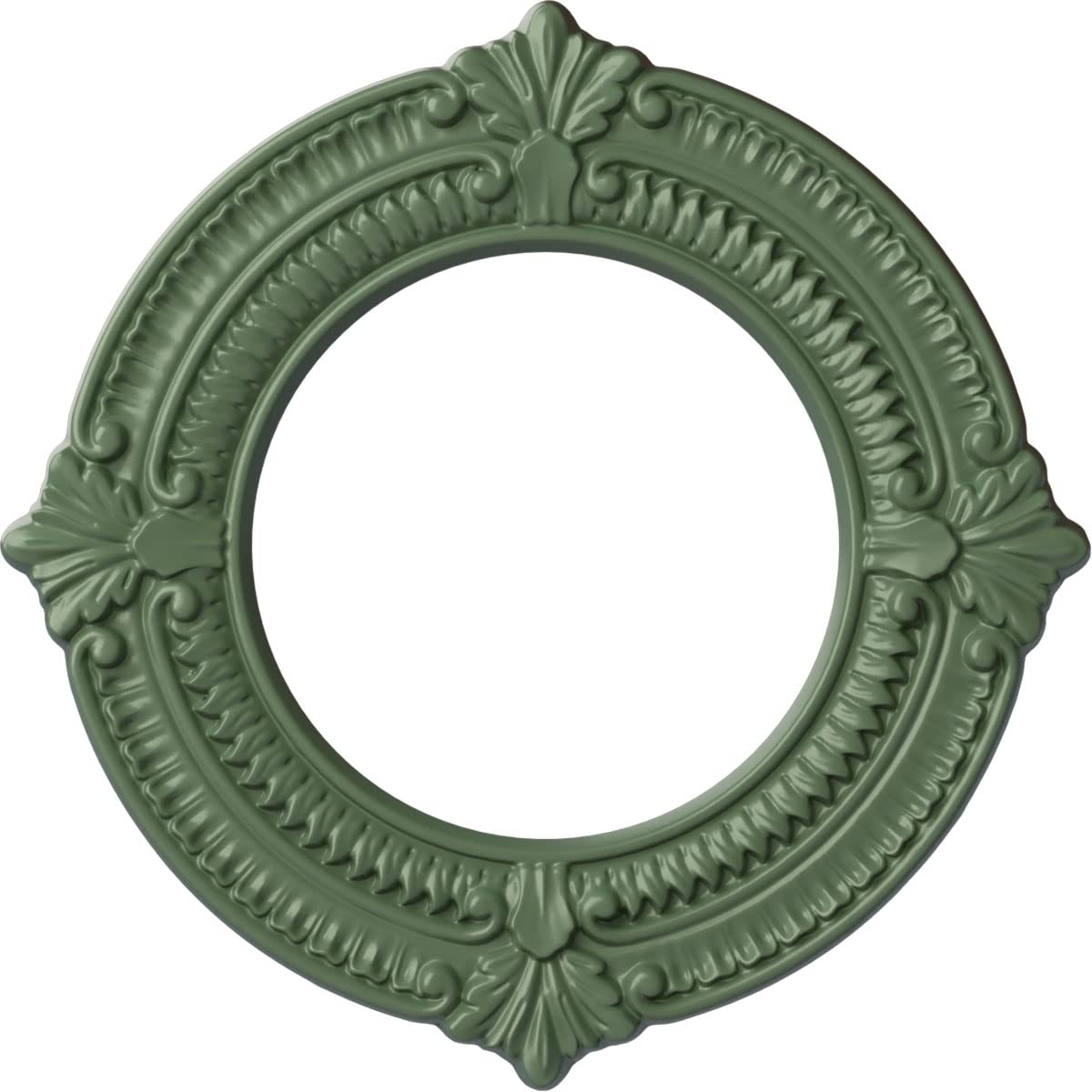 Benson Ceiling Medallion, Athenian Green