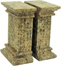 Decorative Stone Bookends, Heavy Marble Office Bookends - Extra Large