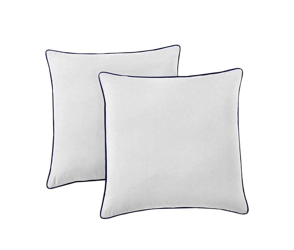 Loft 8-Piece Striped Comforter Set, Navy/Gray/Blue