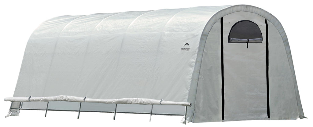 12' x 20' x 8' GrowIT Roundtop Greenhouse Walk-Thru Access Round Roof Style Outdoor Backyard Garden Heavy Duty Plant