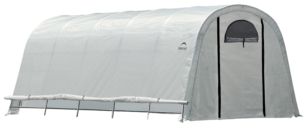 12' x 20' x 8' GrowIT Roundtop Greenhouse Walk-Thru Access Round Roof Style Outdoor Backyard Garden Heavy Duty Plant