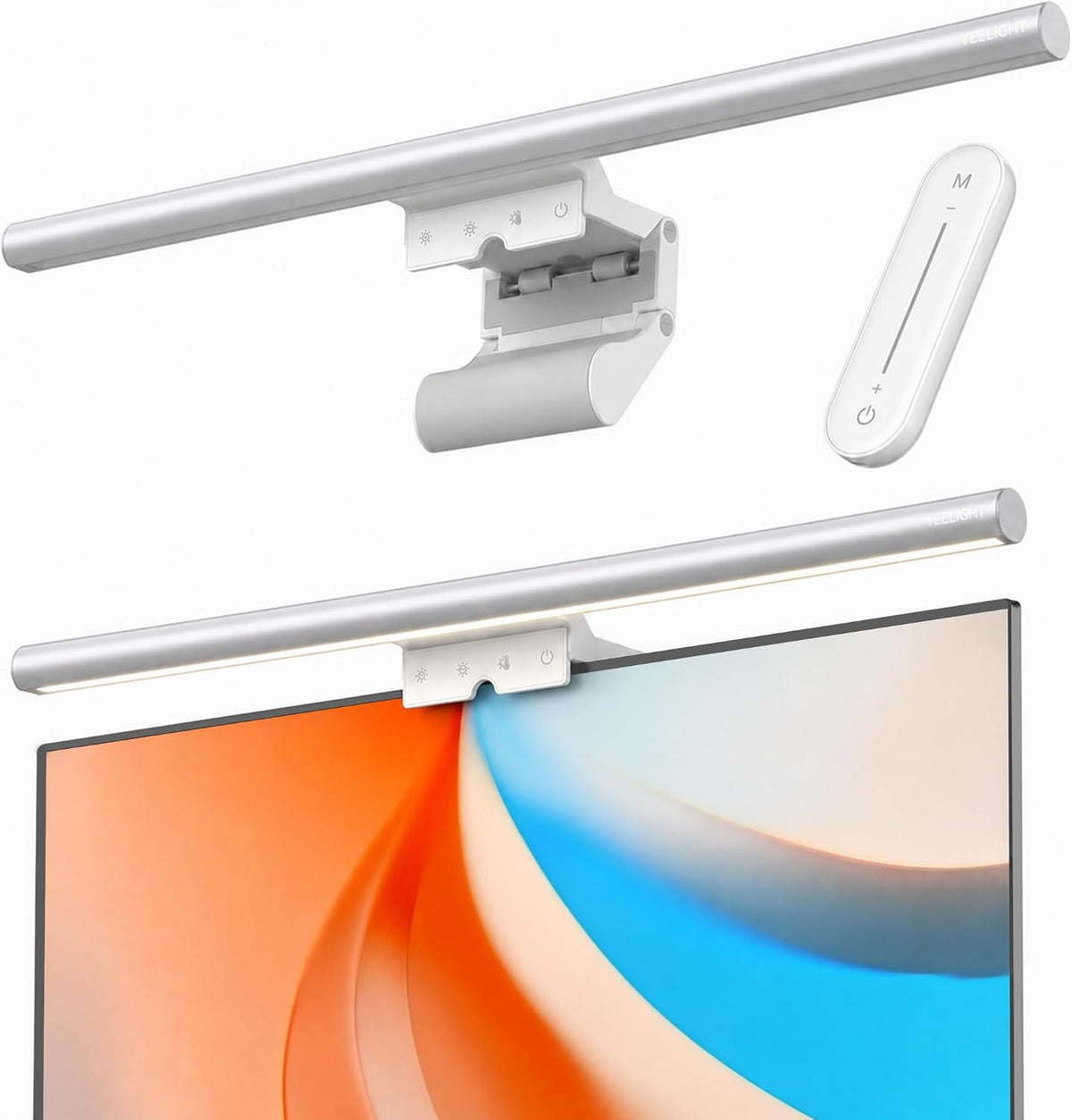 Glare-Free Monitor Light Bar, 250-Lumen LED for Gaming and Work Desks