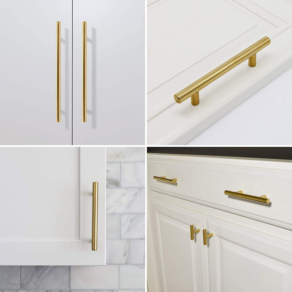 50 Pack 8-4/5in Gold Cabinet Handles Cabinet Handles