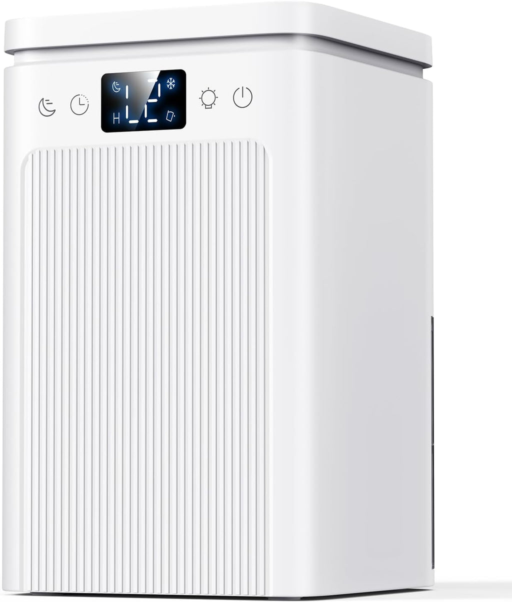Dehumidifier,75 OZ Water Tank, Quiet Dehumidifiers for Home,Basement, Bedroom,Bathroom, RV,Closet with Auto Shut Off