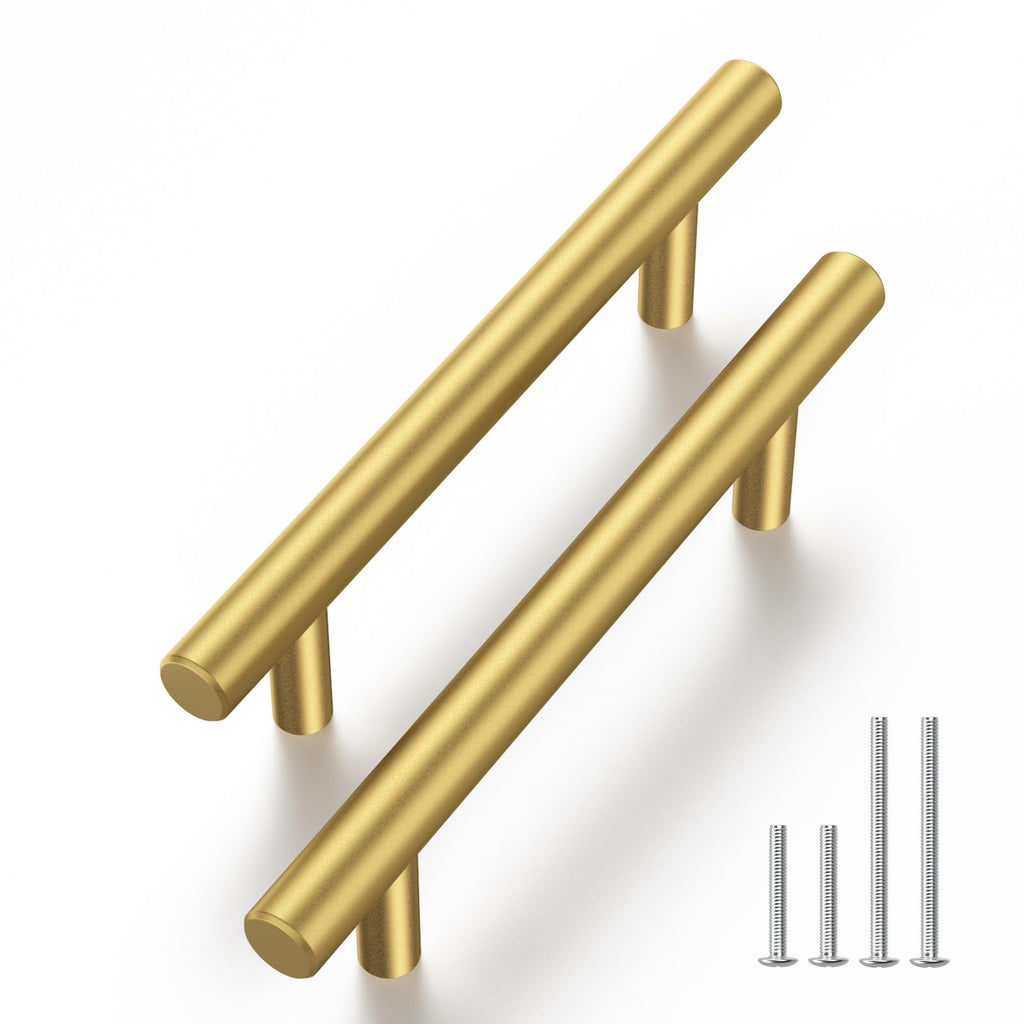 40 Pack 3-1/2in Gold Cabinet Handles Cabinet Handles