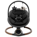 Swing for Infants with 5 Point Harness, 5 Speeds Infant Swing with Soft Cushion, 10 Songs and Bluetooth Music
