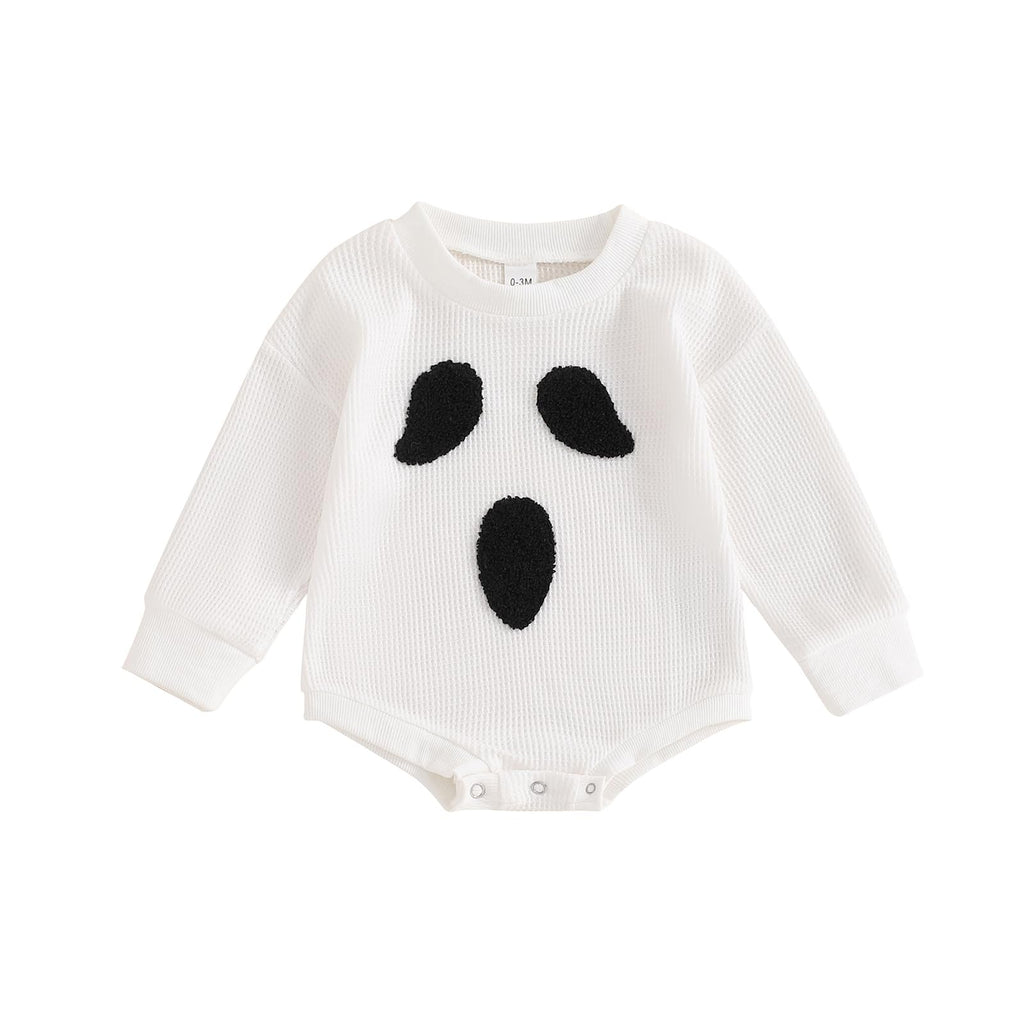 Newborn Baby Boy Girl Fall Winter Clothes Long Sleeve Bubble Sweatshirt Romper Cute Infant One Piece Outfit