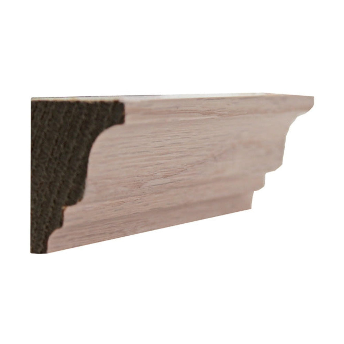 Solid Crown 1-3/8" High x 1" Deep Moulding. Unfinished, Red Oak, 94"
