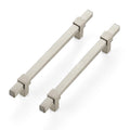 15 Pack Brushed Nickel Cabinet Handles, 5" Hole Center Drawer Pulls