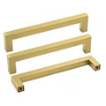150 Pack 5 Inch Gold Cabinet Handles Brushed Gold Cabinet Pulls
