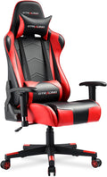 Gaming Chair Racing Office Computer Ergonomic Video Game Chair Backrest and Seat Height Adjustable Swivel Recliner